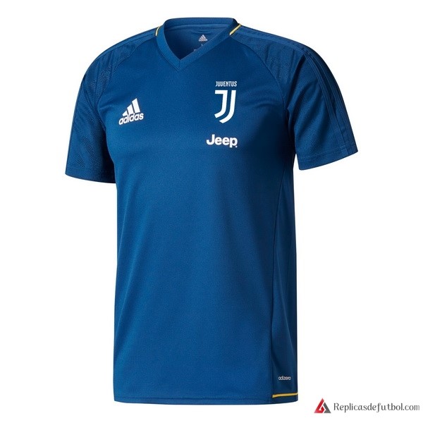 Camiseta Entrenamiento Juventus 2017-2018 Azul
